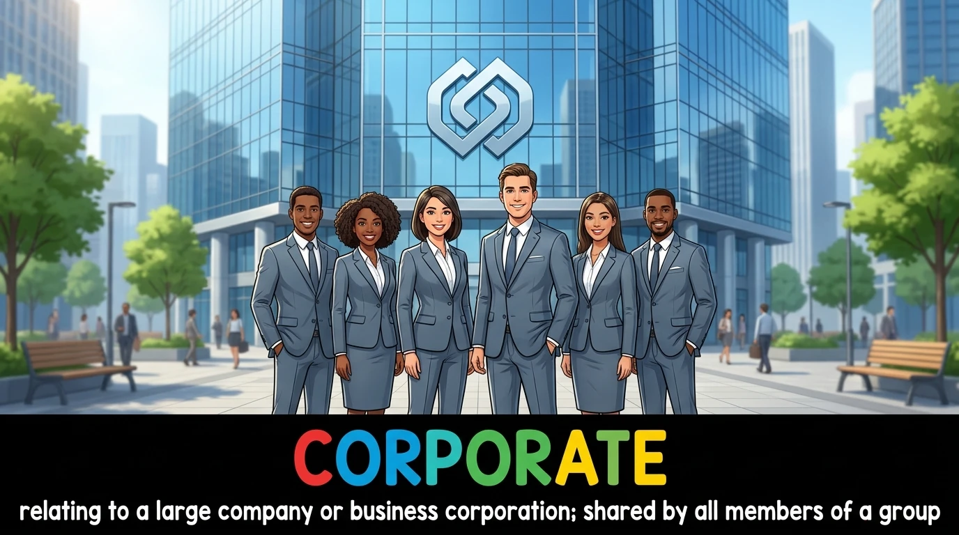 English Illustration for corporate